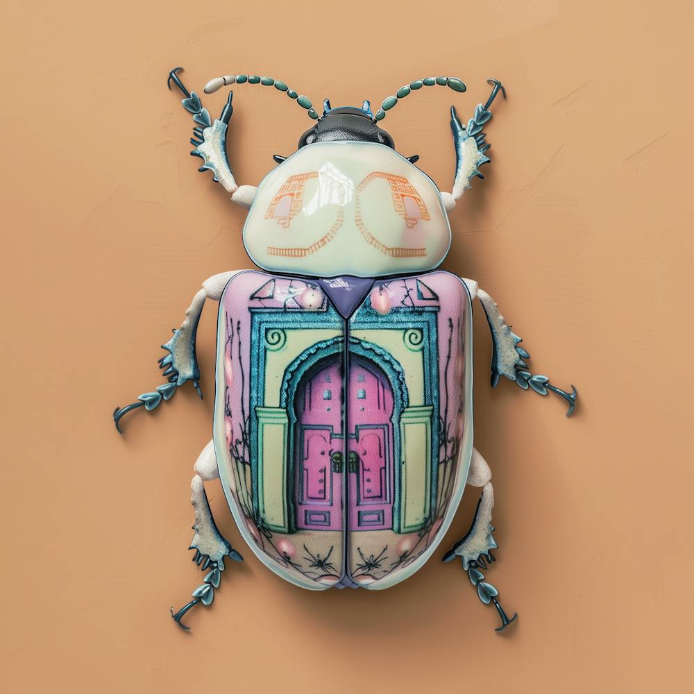 Tiny Totems Blush Mint