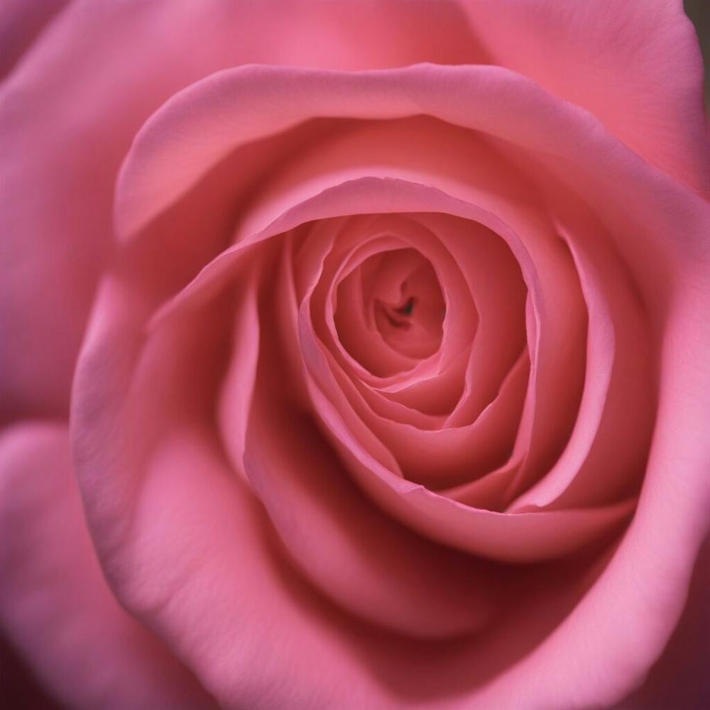 Close Up Of A Pink Rose