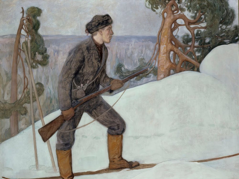 The Lynx Hunter (1900), Pekka Halonen