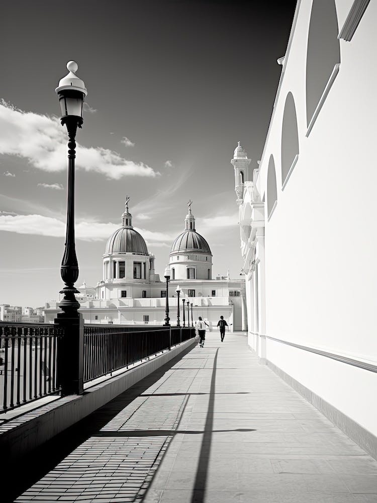 Cadiz, Spain, Black And White Photography 1