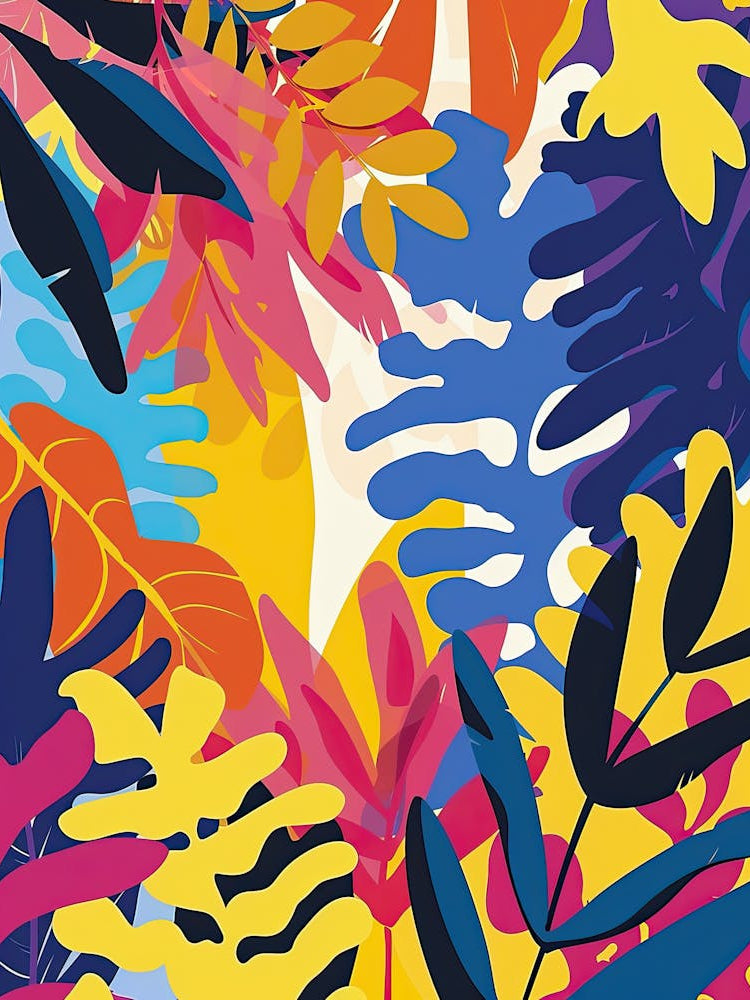 Aurora Rainforest Matisse Style