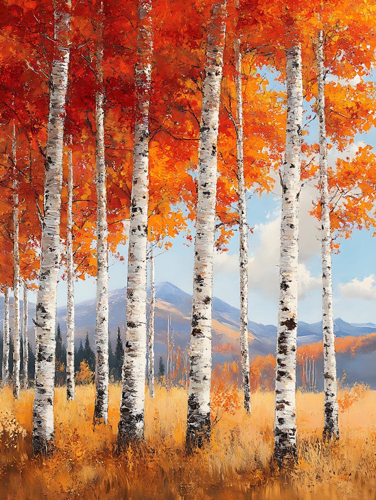 Beautiful Autumn Painting 24