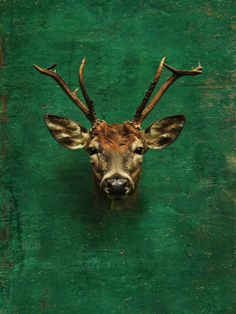 Deer Head 15