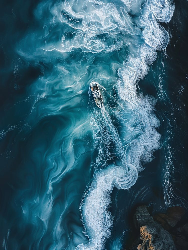 Boat In The Ocean