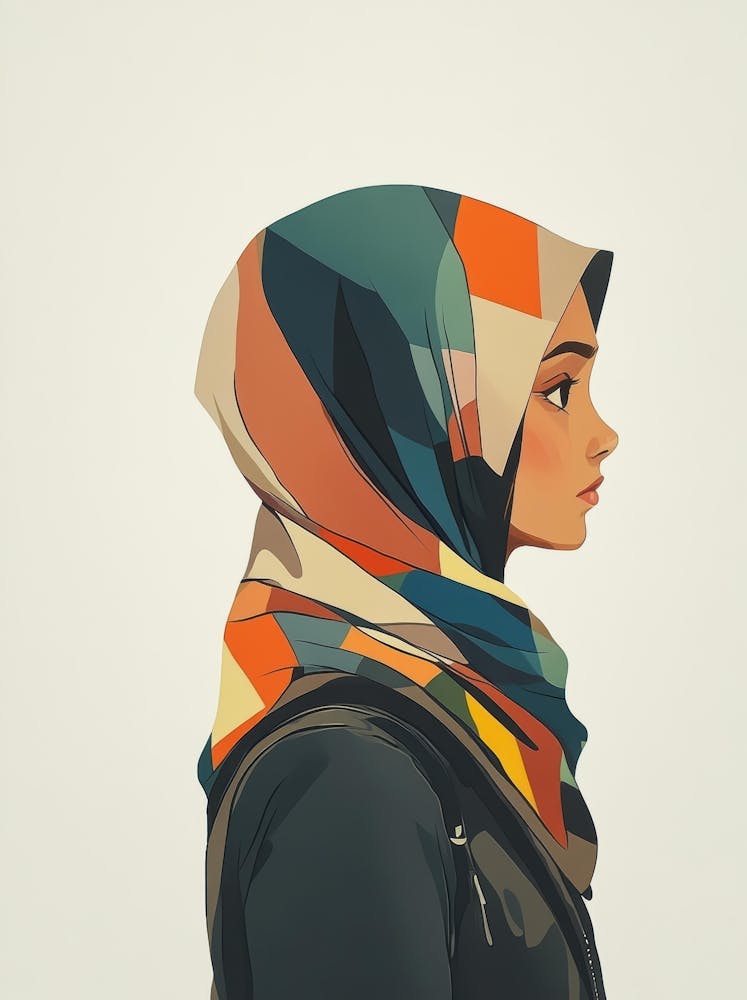 Muslimisches Mädchen 5