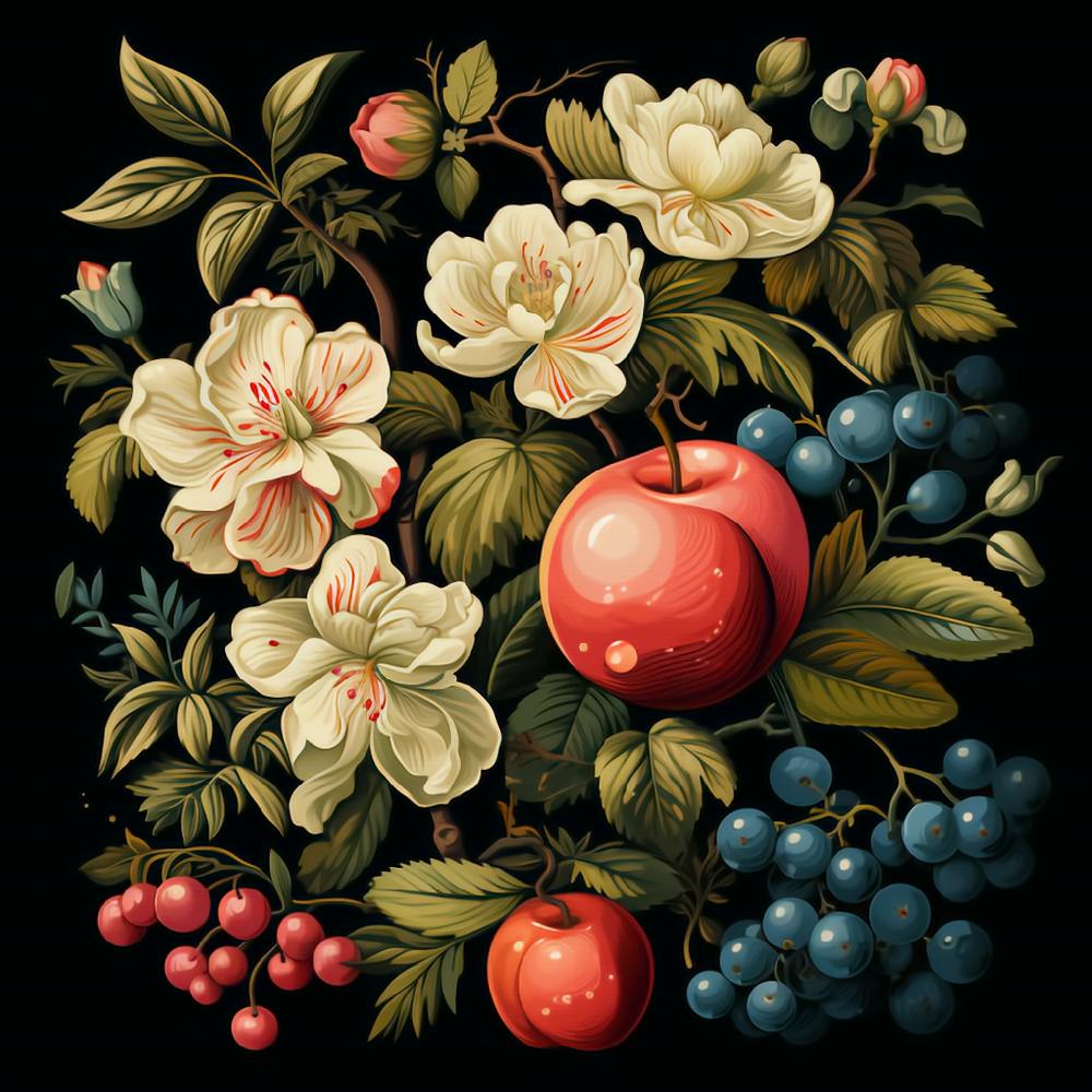 Fruit And Flowers