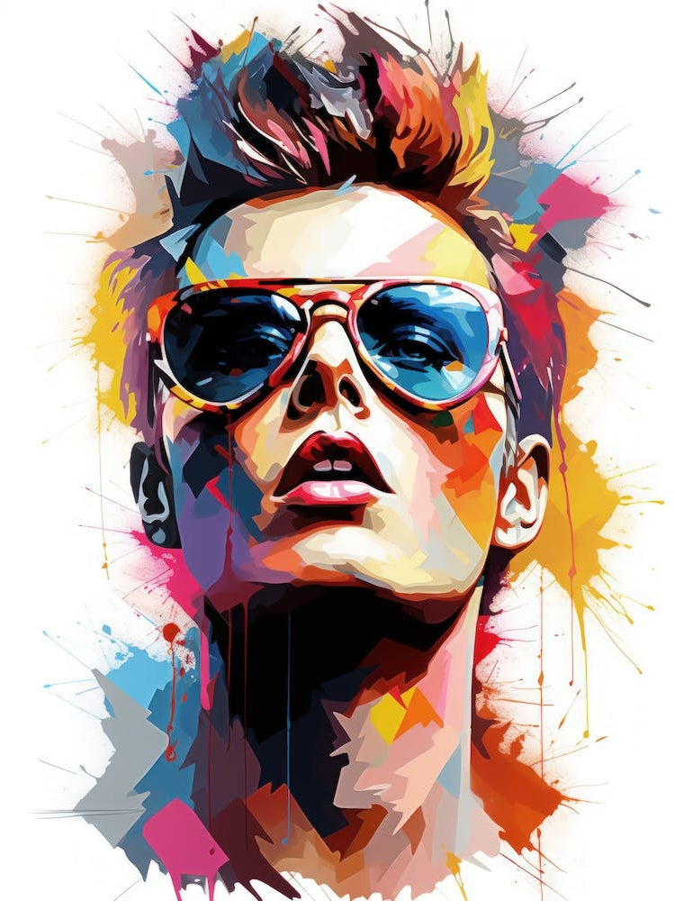 Pop Star Abstract Painting