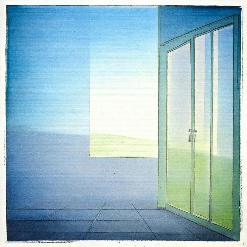 Open Door abstract art