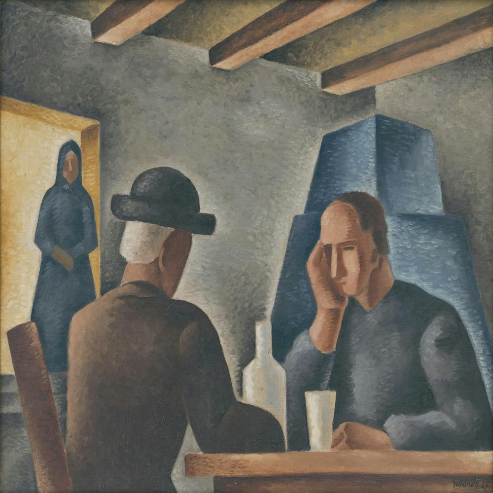 In An Inn, Mikuláš Galanda