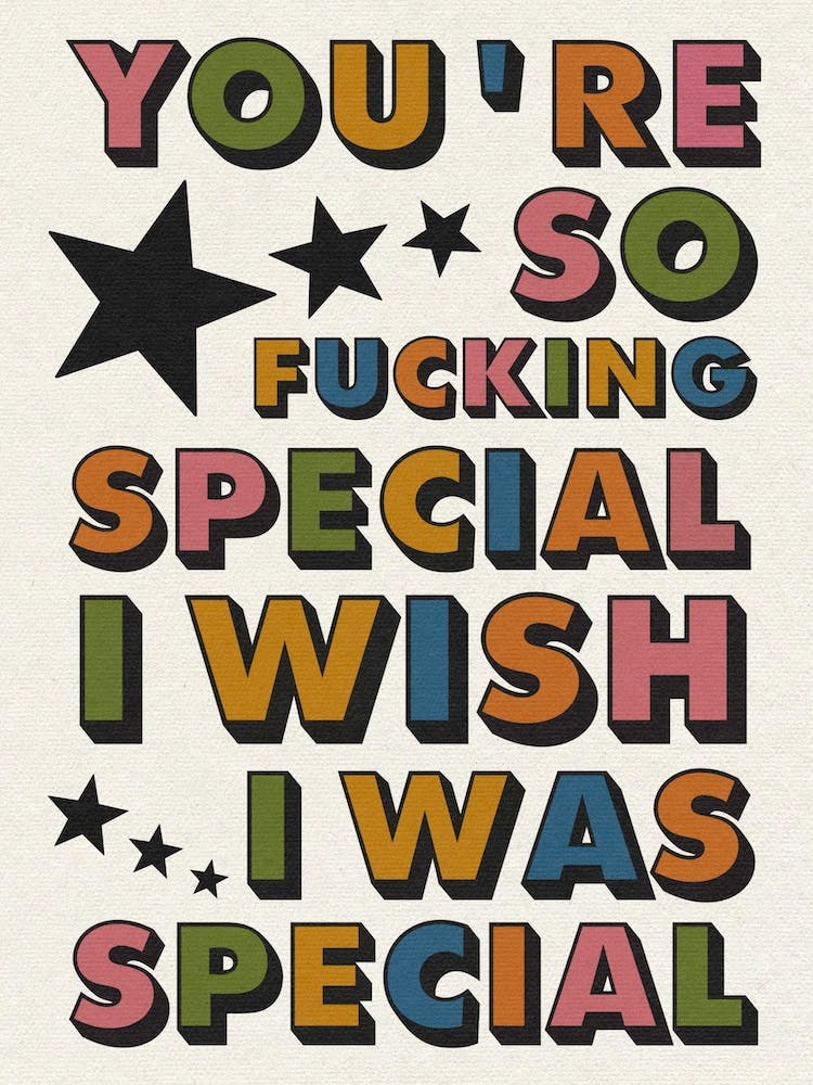 Creep, Radiohead Multicoloured Lyrical