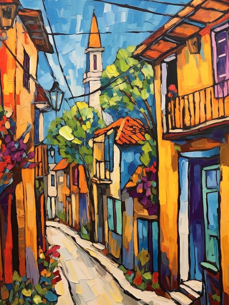 Nicosie Chypre 2 Peinture Fauviste