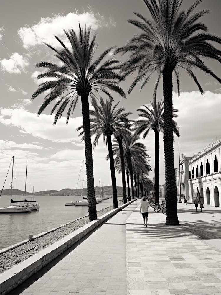 Palma De Mallorca, Spain, Black And White Photography 2