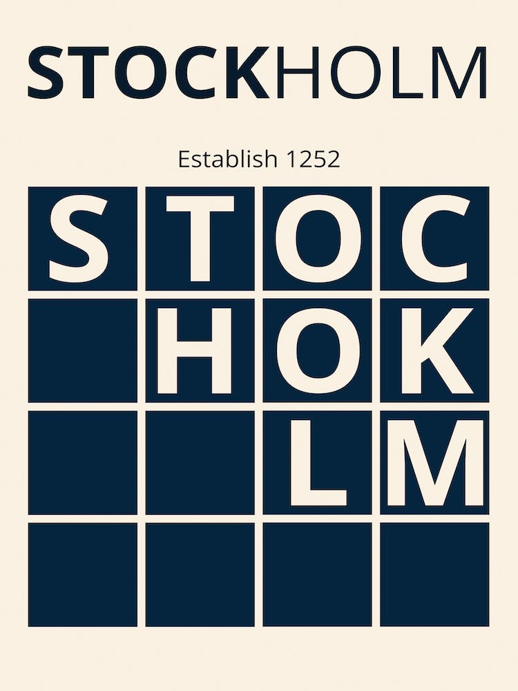 Stockholm Sweden Swedish City