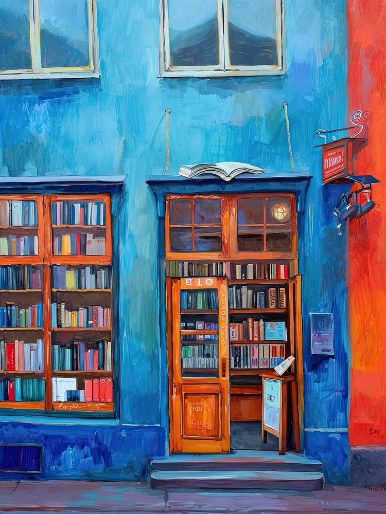 Reykjavik Bücherecke Buchhandlung 1