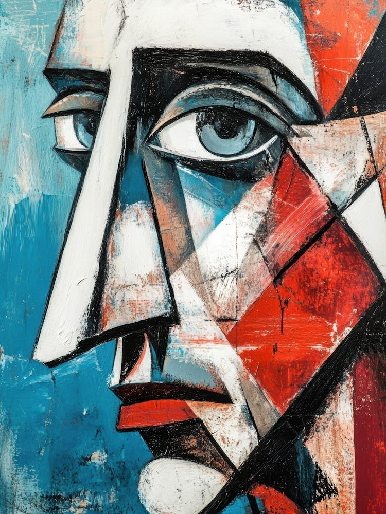 Abstract Portrait Of A Man 20