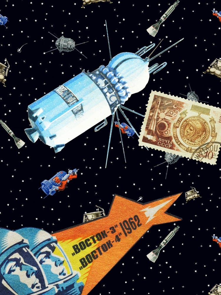 Spaceships And Spaceships - Soviet space art [Sovietwave]