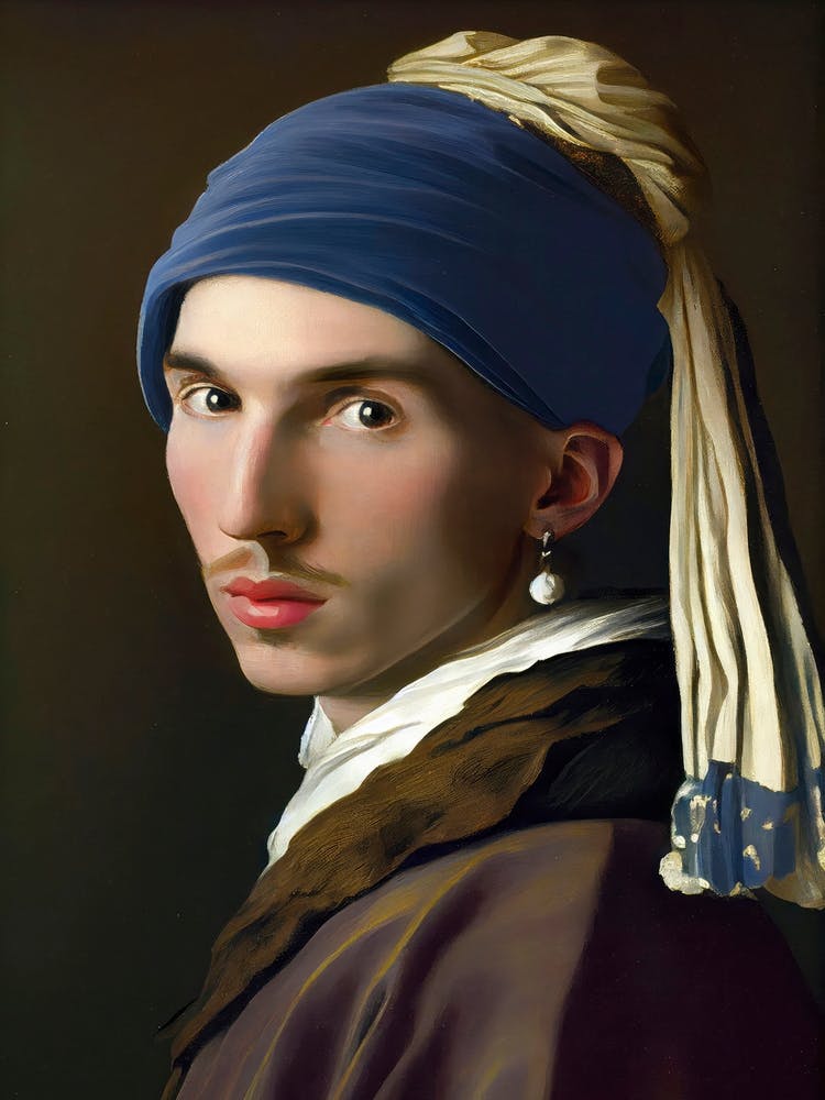 Man With Pearl Earring