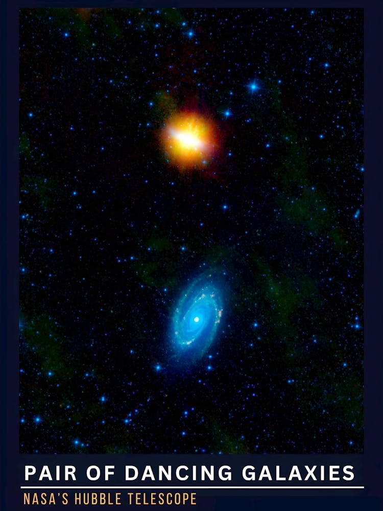 Pair Of Dancing Galaxies 1