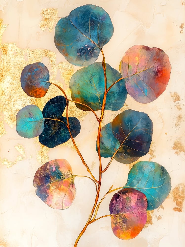 Eukalyptusblätter Natur Blumenkunst