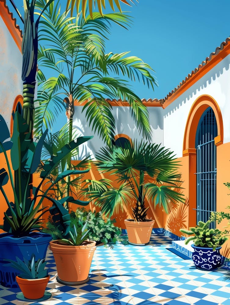 California Courtyard