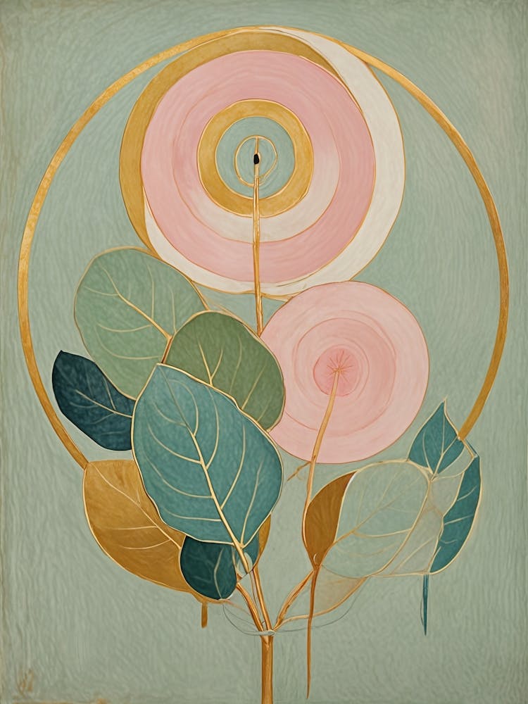 Abstract Pastel Bouquet