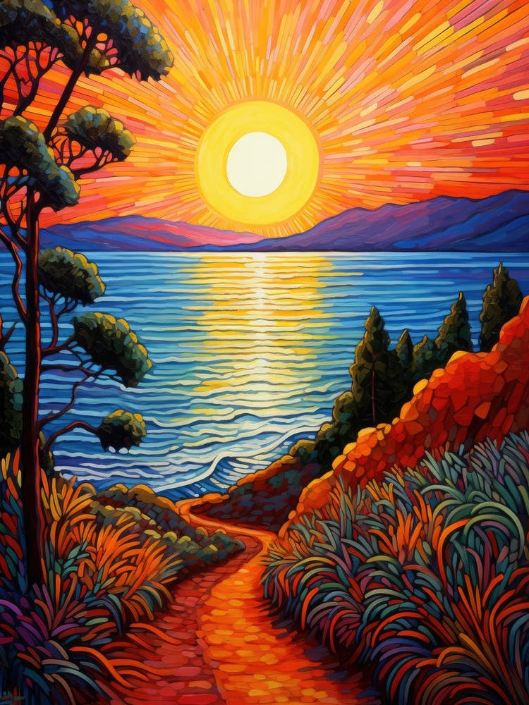 Sunset At The Beach 1