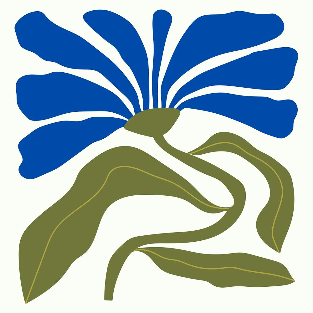 Blue Flower 3