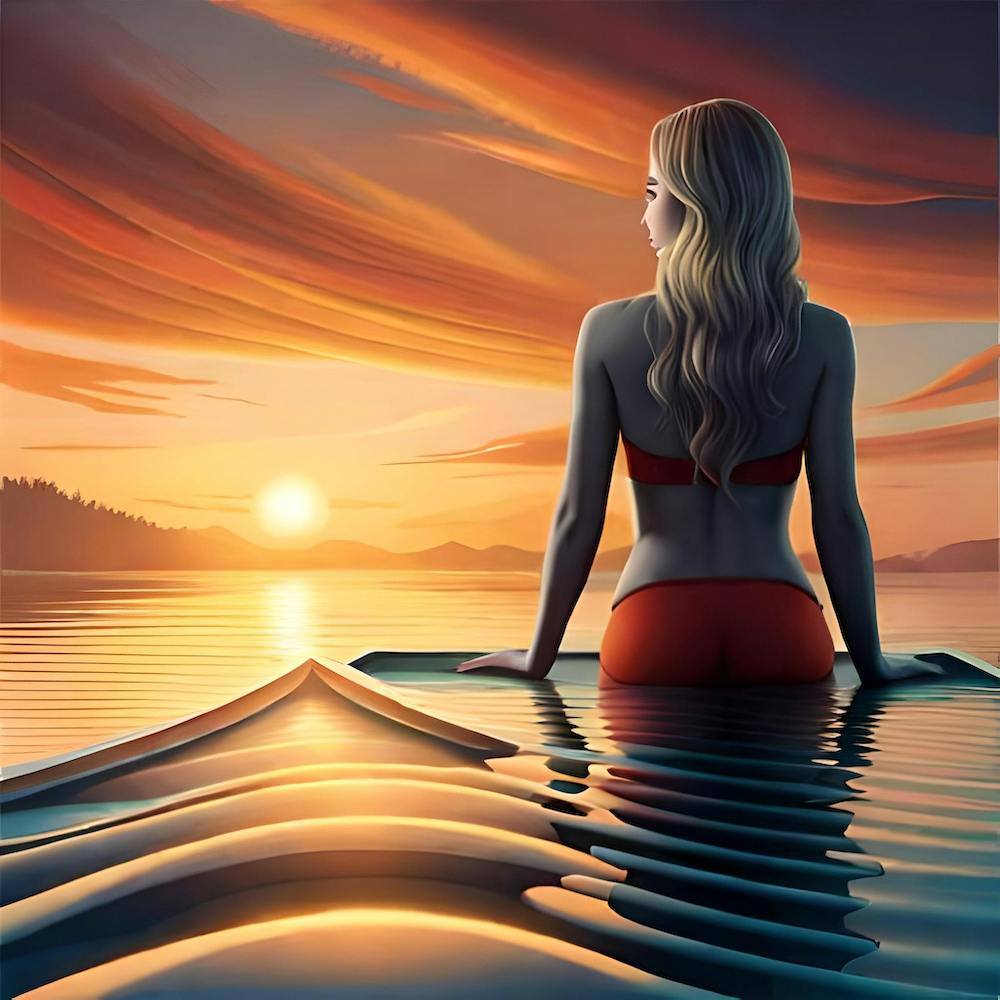Sunset At The Beach