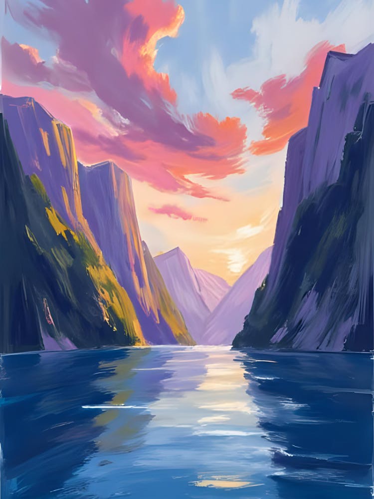 Sunset In The Mountains 34