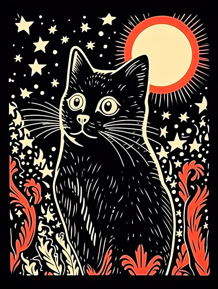 Cosmic Purrcore, Psychedelic Cats series
