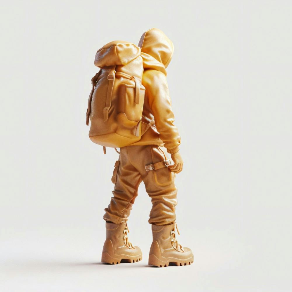 Man With A Backpack