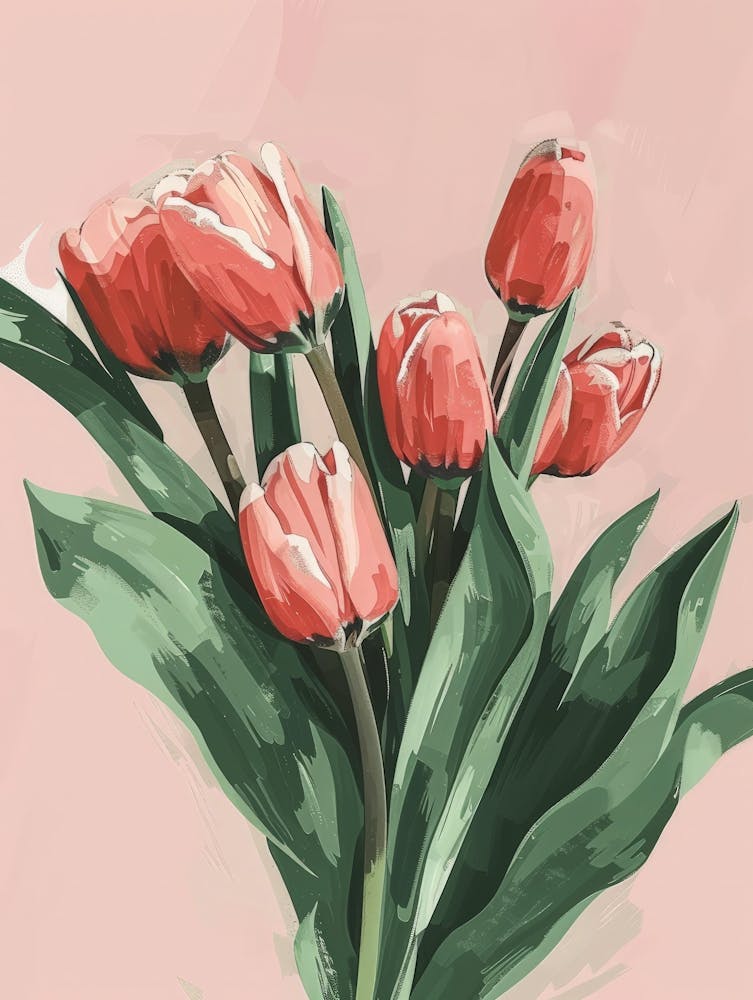 Pink Tulips 5