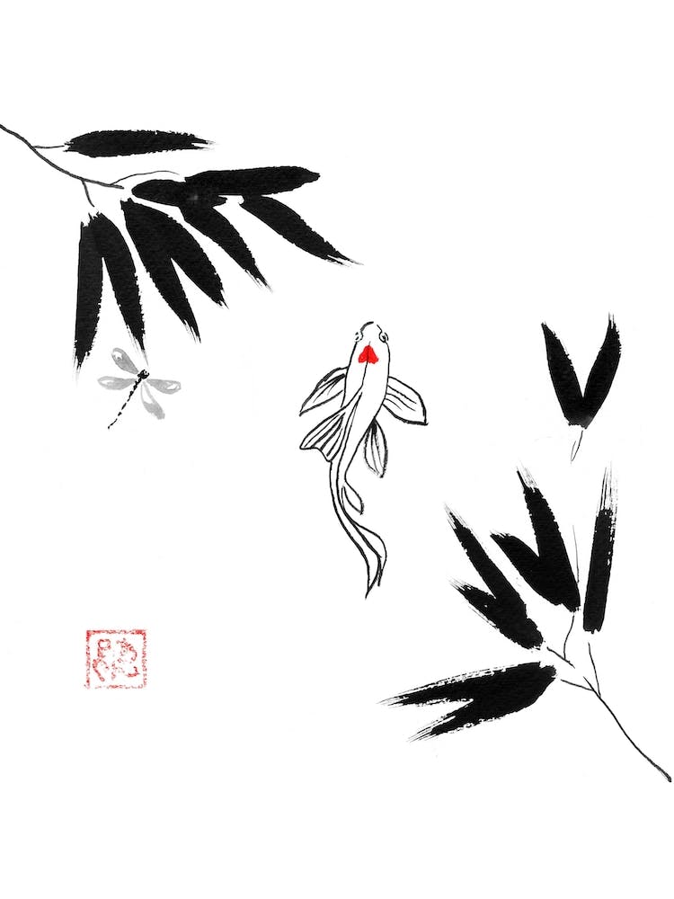 Koi In Water