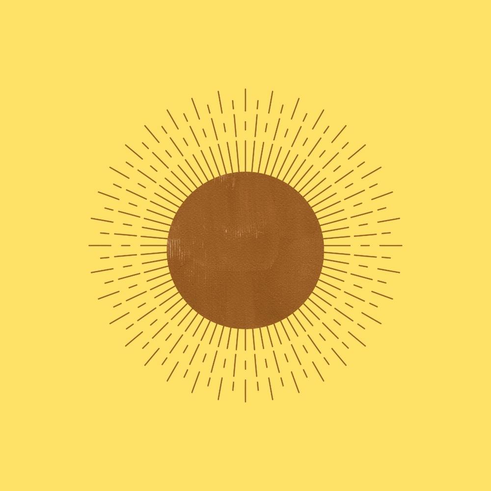 Sun Rays Canva Print