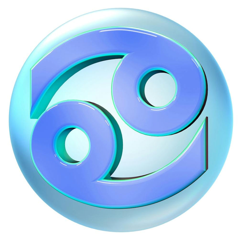 Zodiac Coloured Sign Cancer