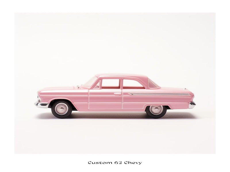 Toy Car Custom 62 Chevy Pink 2 Poster