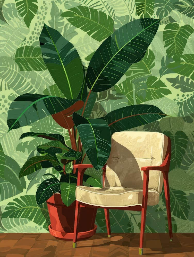 Illustration Of A Living Room