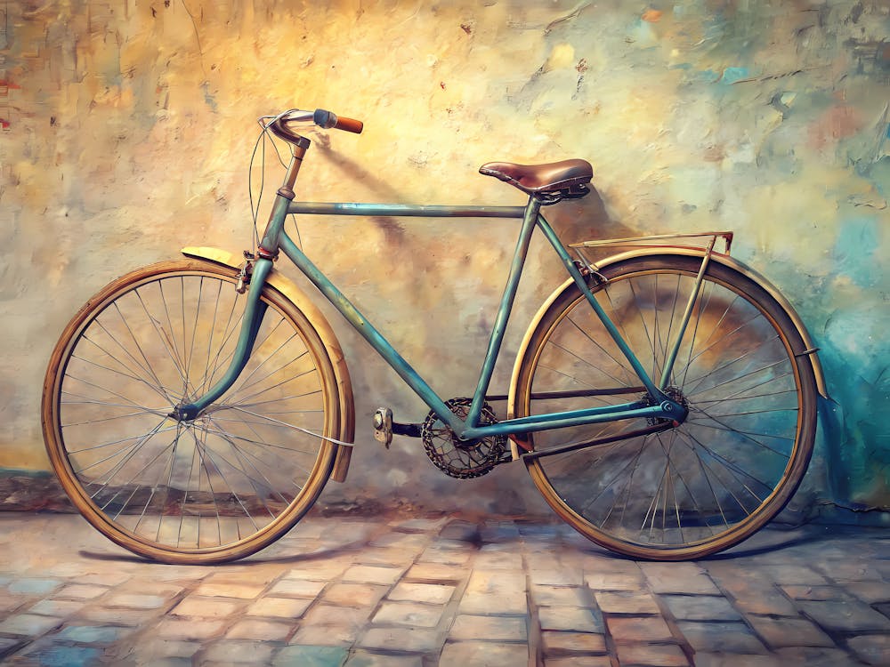 van gogh Old Bike