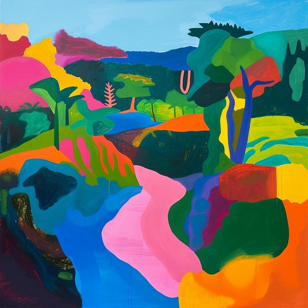 Abstract Travel Collection Solomon Islands 2