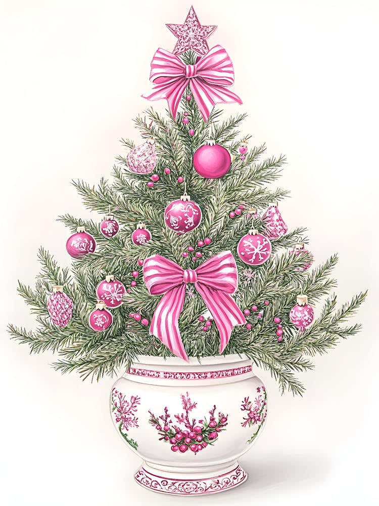 Pink Christmas Tree