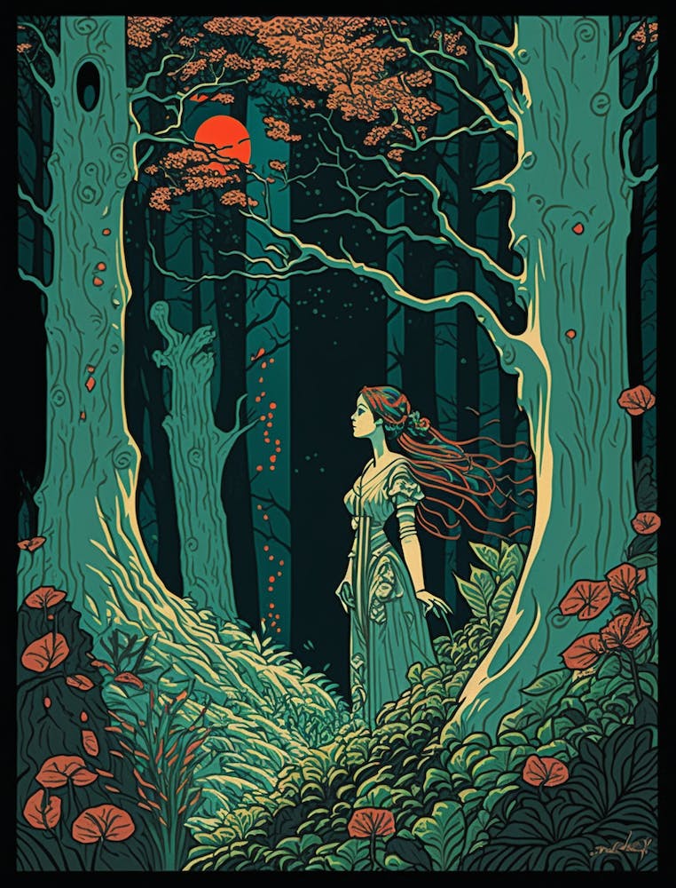 Girl In The Woods 6