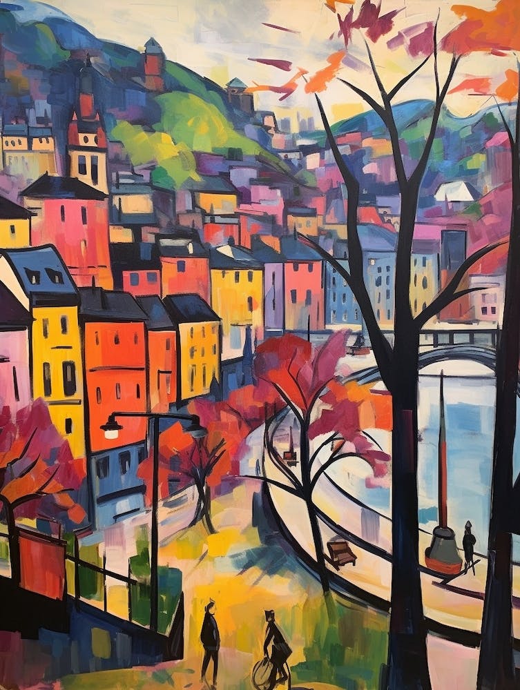 Bilbao Spain 1 Fauvist Painting