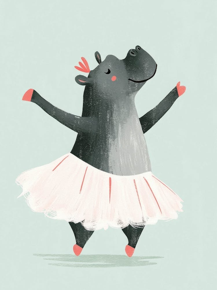 Ballerina Hippo