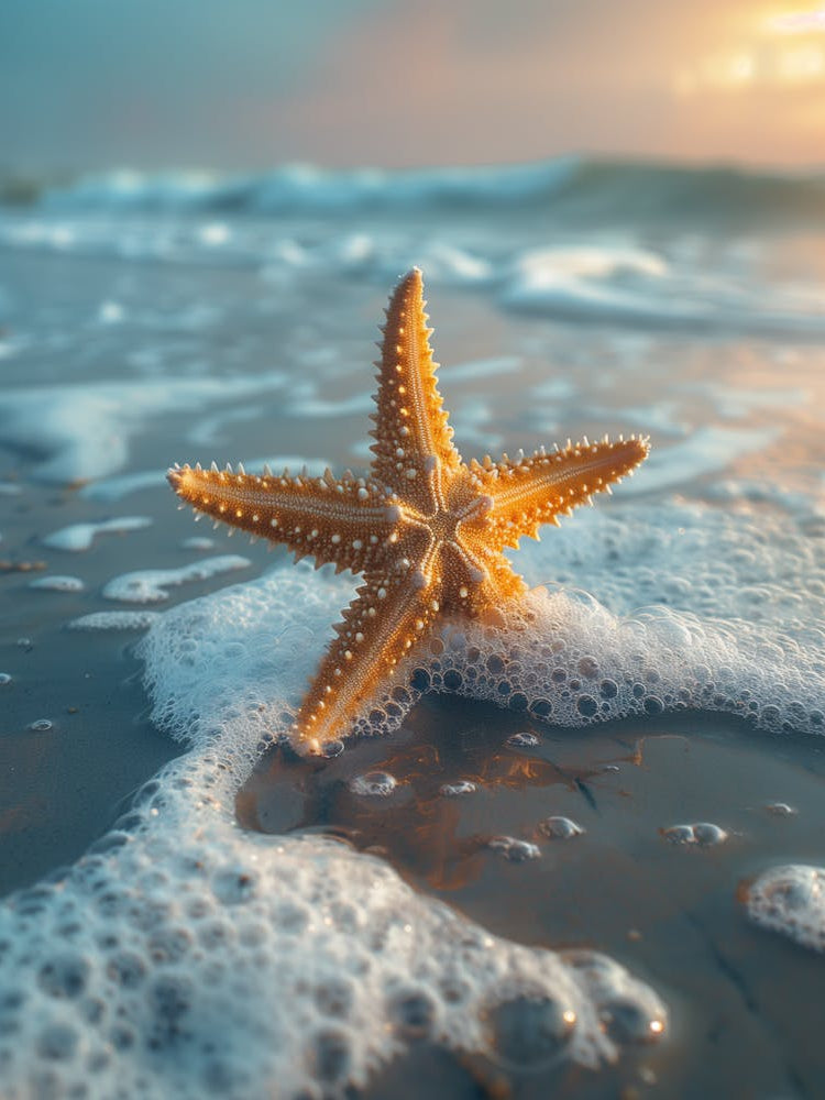 Starfish On The Beach 10