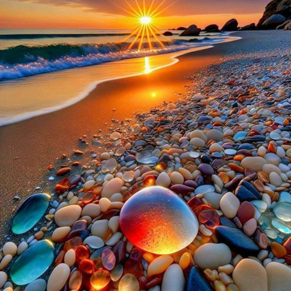 Pebbles On The Beach 3
