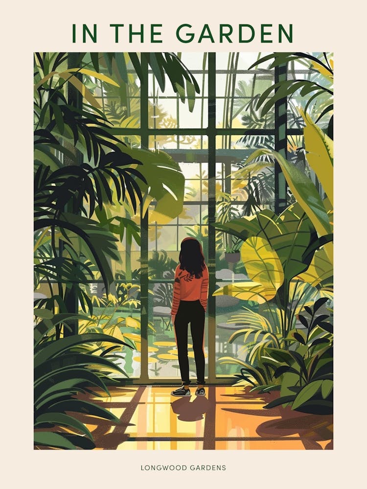 In The Garden Poster Longwood Gardens Usa 3