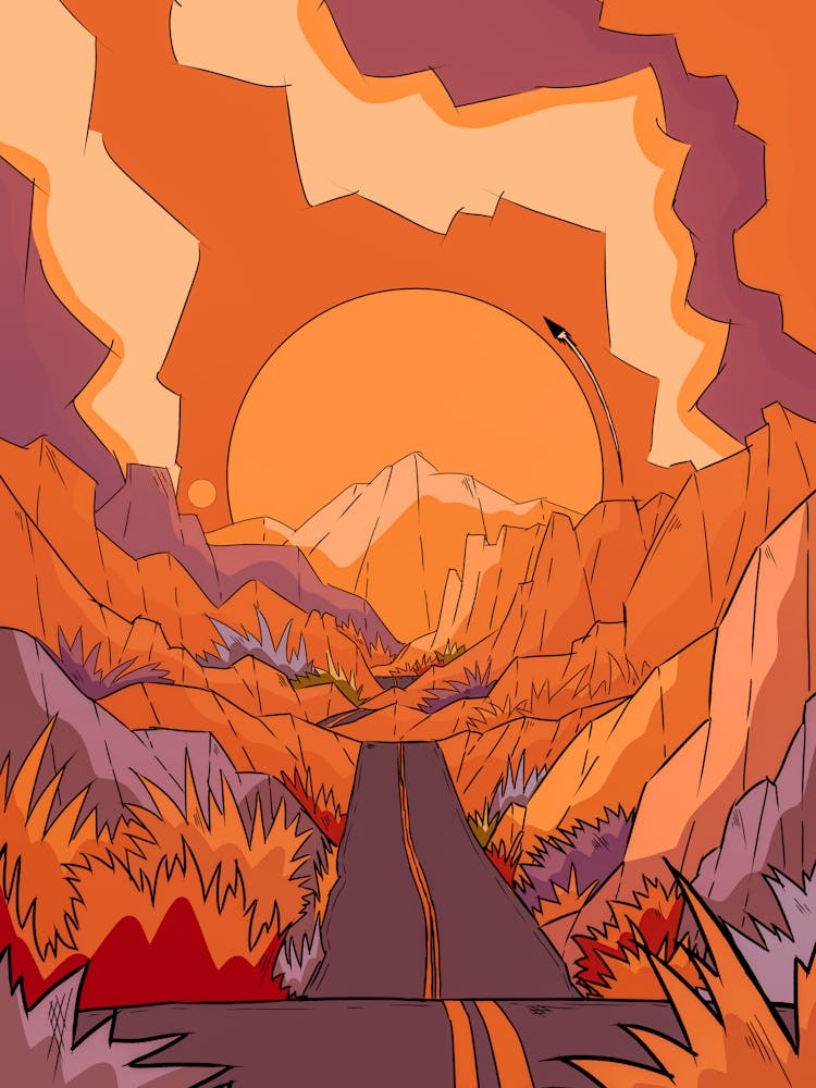 Desert Mountain Road