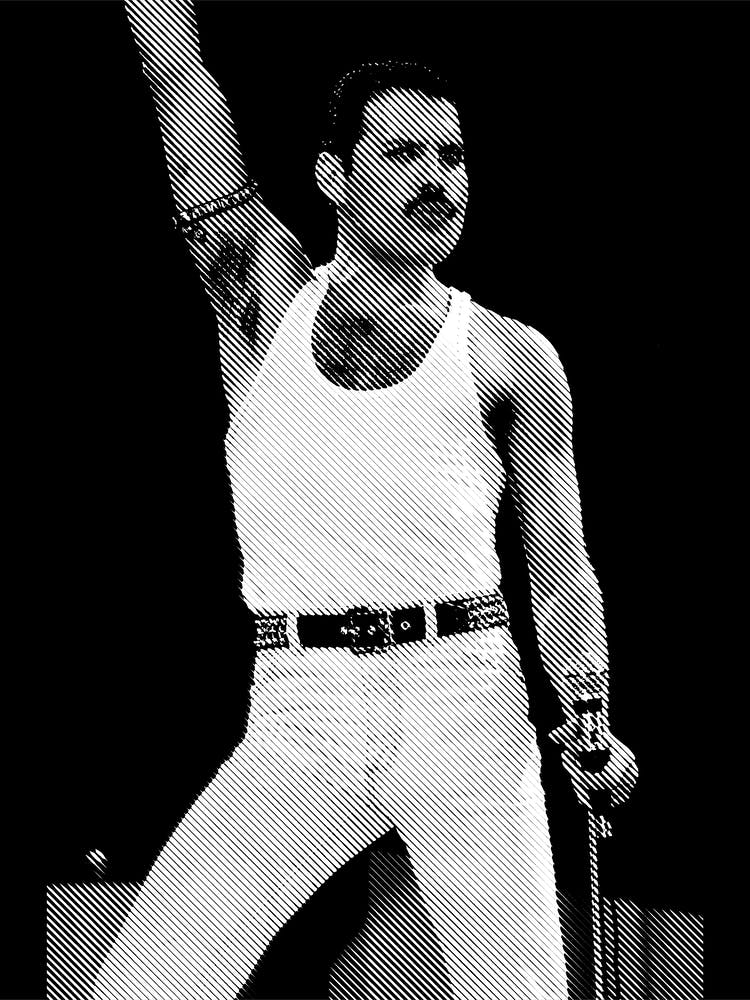 Freddie Mercury Line