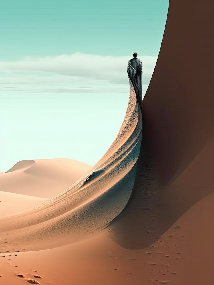 Dune Sand Desert Sculpture 2