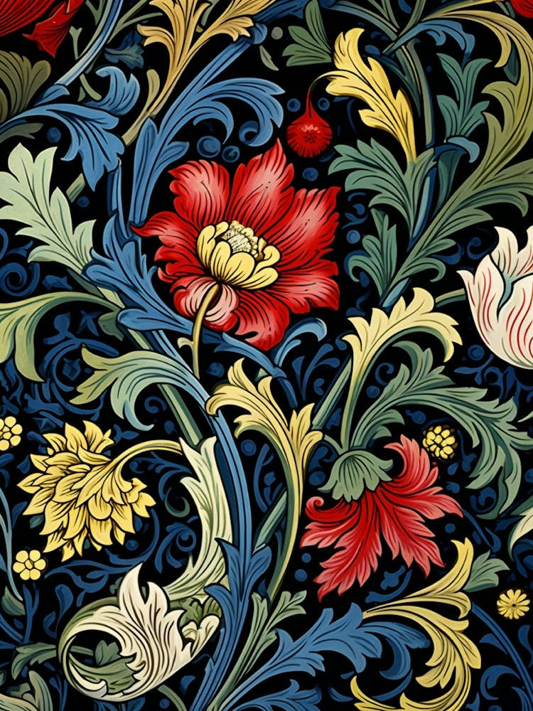William Morris Floral Pattern